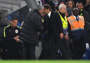 Mou y Conte en la FA Cup