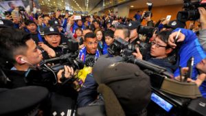 Tevez en China