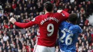 Zlatan con el United