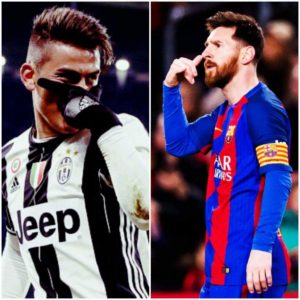 dybala y messi se enfrentan en cuartos de final de la champions league
