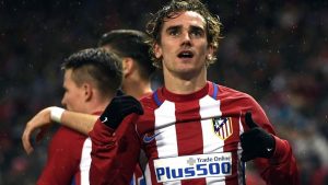 Griezmann celebra con un golazo del atleti en champions