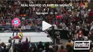 Bayern Vs. Madrid lucha libre