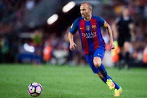 Iniesta en Champions