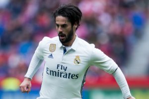 Isco con el Madrid