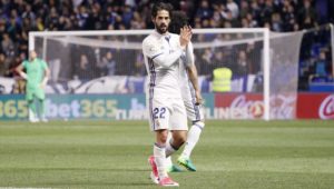 Isco con el Madrid