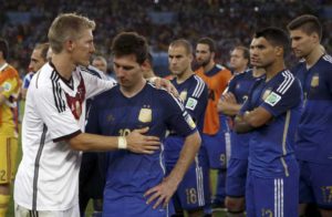 Messi en la final de Brasil 2014