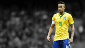 Neymar con Brasil