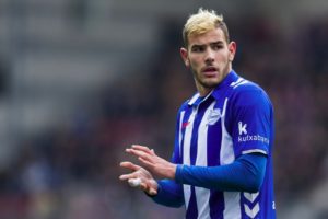 Theo Hernández con el Alavés