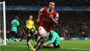 Van Persie con el Arsenal