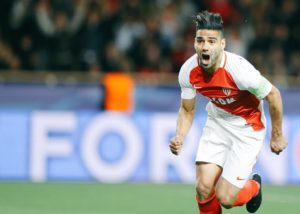 falcao celebra clasificación a semifinal champions league 2017 con el mónaco