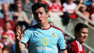 joey barton burnley premier league 2016-17