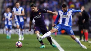 luis suarez barcelona espanyol derbi catalan la liga 2017