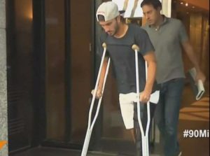 lesion de sebastian perez en boca