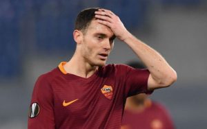 vermaelen se lamenta en la europa league con as roma