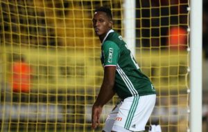 yerry mina baile peñarol palmeiras copa libertadores