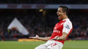 Alexis en el Emirates