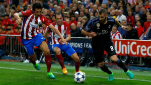 Benzema ante el Atlético