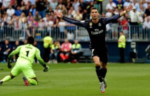Cristiano ante el Málaga