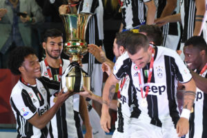 Cuadrado con la Juve