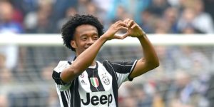Cuadrado con la Juve