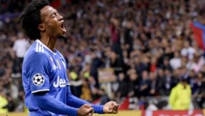 Cuadrado en la Champions