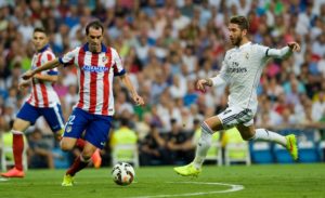 Godín y Ramos en el Bernabéu