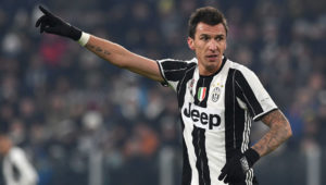 Mandzukic con la Juve