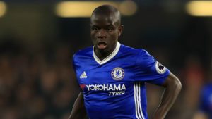 N’Golo Kanté con los 'blues'