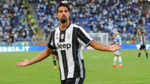 Sami Khedira con la Juve