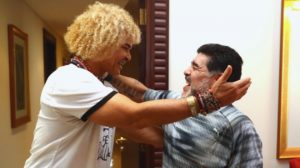 Valderrama y Zidane