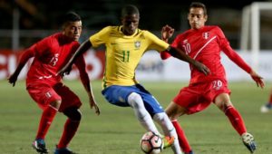 Vinícius Junior con Brasil