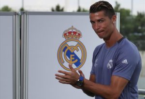 Cristiano Ronaldo en la previa de la final de la champions league 2016-17 ante la juventus
