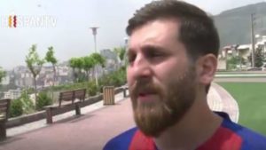 Reza Parastesh, el auténtico doble de Leo Messi está en Irán