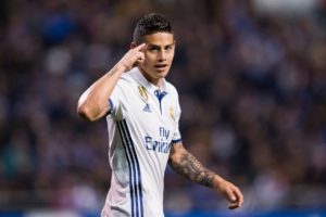James rodriguez celebracion dedicada a su hija salome