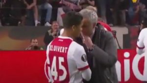 ¿Qué le dijo Mou al hijo de Kluivert?