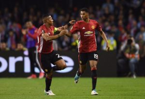 Celta de Vigo 0-1 Manchester United. PARTIDAZO de todo el equipo. GOLAZO de Marcus Rashford. Antonio Valencia, CAPITÁN