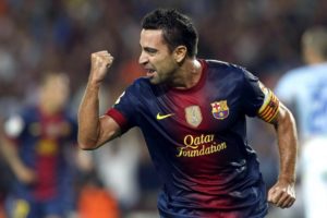 Xavi en el Barca