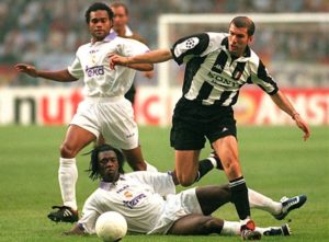 zidane final champions 1998 - real madrid vs juventus