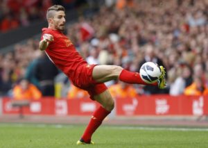 Borini con el Liverpool
