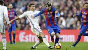 CR7 y Messi en el Bernabéu
