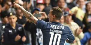 Cardona con Rayados de Monterrey