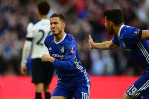 Eden Hazard con Chelsea