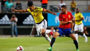 Falcao y Koke en Murcia