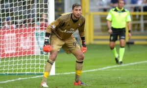 Gianluigi Donnarumma con el Milan