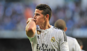 James Rodriguez en el Madrid