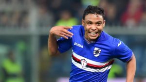 Muriel con la Sampdoria