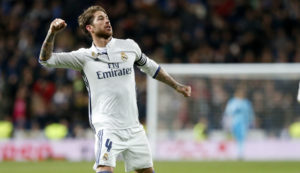 Ramos con el Real Madrid