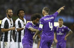 Ramos y Cuadrado en la final de la Champions