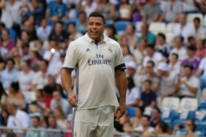 Ronaldo Nazario con el Real Madrid