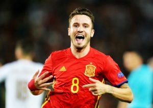 Saúl Níguez con La Roja